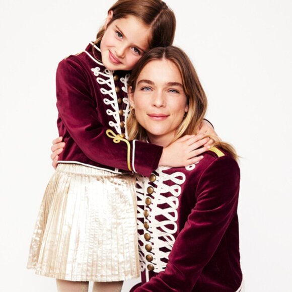 NWOT Boden Women Velvet Military Jacket - Picture 4 of 13